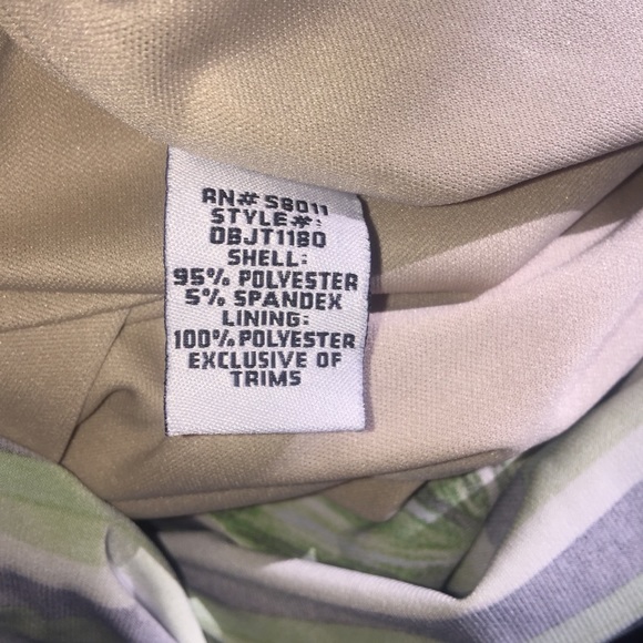 Sangria shift palm tree dress size 8 women’s EUC - Picture 4 of 5